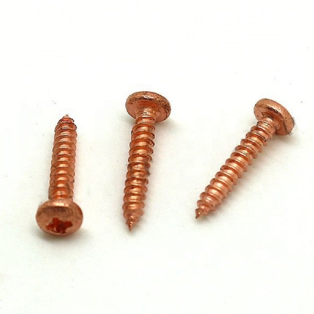 Copper screw for solar Industry